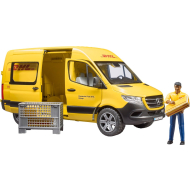 Bruder Mercedes-Benz Sprinter DHL Bezorgbus - 98M84Q - Schaal 1:16 - Leeftijd vanaf 3 jaar