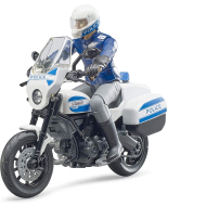 Bruder Bworld Ducati Motorpolitie met Politieagent - 62731 - Schaal 1:16 - Leeftijd vanaf 3 jaar