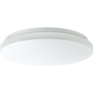 Brilliant Farica Plafonnier - Ø31cm - Métal - Blanc froid - Douilles Nvt - Couleur Blanc - Nombre de points lumineux 1 - Matériel Métal - Type de lampe LED