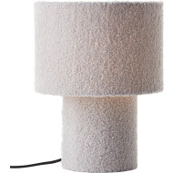 Brilliant Teddy Tafellamp - Ø23cm - Aluminium - Grijs - Type lamp Lamp niet inbegrepen - Kleur Grijs - Fitting Nvt - Dimbaar Nee - Materiaal Aluminium