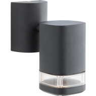 Brilliant Jandy Wandlamp Downlight - 7.4x13.5x14.5cm - Metaal - Zwart - Vermogen 18 W - Materiaal Metaal - Aantal lichtpunten 1 - Type lamp Lamp niet inbegrepen - Kleur Zwart