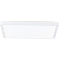 Brilliant Sorell Plafonnier - 29.40x29.40cm - Plastique - Blanc - Type de lampe LED - Douilles Nvt - Nombre de points lumineux 1 - Matériel Matière plastique - Couleur Blanc
