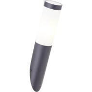 Brilliant Doddy Buitenlamp - Ø8cm - Metaal - Zwart - Materiaal Metaal - Kleur Zwart - Aantal lichtpunten 1 - Type lamp LED - Vermogen 40 W