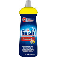 Finish produit de rinçage Citron 800 ml - Surmatelas - Nouveau depuis 30/01/2023 - Marque Finish - Convient pour Verre - Contenu 800 ml