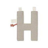 Slinger element - Letter H - Topper - Merk Little Dutch