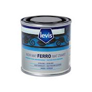 Ferro mat zwart 125 ml - Merk Levis