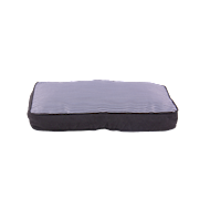 Coussin gris rayé 60x40x8 cm - Marque Euro Pet - Convient pour Intérieur,Cage,Intérieur - Forme Rectangulaire
