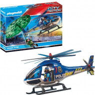 Playmobil Action Heroes Politiehelikopter parachute-achtervolging - 70569 - Merk Playmobil - Leeftijd vanaf 4 jaar