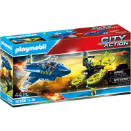 Playmobil City Action Politiejet Drone-Achtervolging - 70780 - Merk Playmobil - Leeftijd vanaf 5 jaar