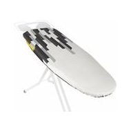 Practo Home Housse de Repassage Thermo Métallisée - 120x38cm - Large - Marque Practo Home - Couleur Noir - Matériel Coton