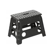Practo Home Opvouwbaar Opstapje Uppy XL - 150kg Draagkracht - Zwart - Merk Practo Home - Aantal treden 1