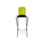 Practo Home Support Sac-Poubelle avec Grille - Simple - 60 à 130L - Plastifié - Vert Citron - Marque Practo Home - Couleur Lime - Contenu 60 l à 130 l