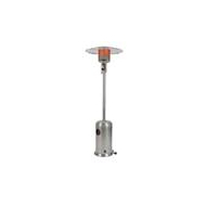 Practo Garden Terrasverwarmer op Gas met Wielen - Inox - 13,5kW - Ø76cm - Topper - Merk Practo Garden