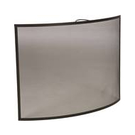 Practo Home Haardscherm Magnum voor Vonkenbescherming - 95x70cm - Modern Design - Zwart - Topper - Merk Practo Home