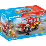 Playmobil Action Heroes RC Brandweer jeep - 71810 - Merk Playmobil - Leeftijd vanaf 4 jaar