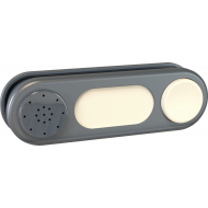 Smoby Sonnette pour Maisonnettes - Marque Smoby - Age à partir de 2 ans - Couleur Gris