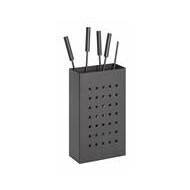 Practo Home Haardset Vesuvius - 5 Delig - Gecoat Staal - 50cm - Zwart - Merk Practo Home