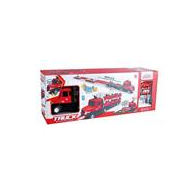 Brandweer Vrachtwagen 2 in 1 - Met Accessoires - Licht en Geluid - Merk DDD Toys - Leeftijd vanaf 3 jaar