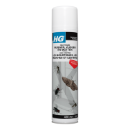 HG HGX Contre les Moustiques, Mouches et Papillons de Nuit - 400ml - Convient pour Insectes