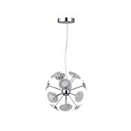 Hanglamp Mops LED - Merk Euro Light - Sensor Nee - Vermogen 3 W - Materiaal Chroom - Aantal lichtpunten meer dan 3 - Type lamp LED - Dimbaar Nee