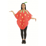 Costume adulte fraise - mousse - taille unique - Taille  One Size - Sexe Unisex