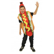 Kinderkostuum Hot Dog - Foam - One Size - Maat One Size - Leeftijd Nvt - Geslacht Unisex