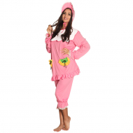 Volwassenenkostuum Grote baby - Roze - M/L - Geslacht Dames - Maat M/L