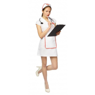 Déguisement d'infirmière - 2 pièces - Taille 42 - Marque Partyline - Taille  42 - Sexe Dames