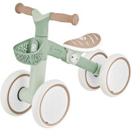 Globber draisienne Learning Bike - Avec panier - Âge 12 à 36 mois - Vert sauge - Age 1 jusqu'à 3 ans - Couleur Vert