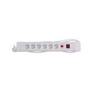Bloc prises avec interrupteur 1,5 m 6 x 16 A - Surmatelas - Marque Euro Tools