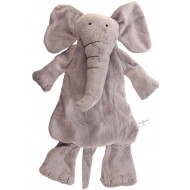 Olifant Elliot - platte knuffel - soft - Merk Difrax - Leeftijd vanaf 0 maanden