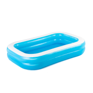 Piscine famille  262x175x51 cm - Nouveau depuis 27/06/2019 - Marque Bestway - Diamètre de la piscine 262 cm - Age à partir de 6 ans - Couleur Bleu