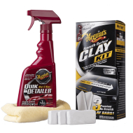 Meguiar's Smooth Surface Clay Kit - Lakreinigingsset - 3x60gr Clay Bars - 473ml - Merk Meguiar's - Inhoud 473 ml