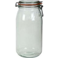 Le Parfait Super Weckpot - 3L - Glas - Transparant - Materiaal Glas - Kleur Transparant