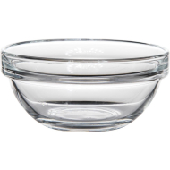 Luminarc Bols Empilables - Ø7,5cm - Verre - 6 pièces - Couleur Transparant - Matériel Verre