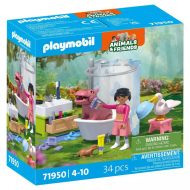 Playmobil Animals & Friends Dierenbadplezier - 71950 - Leeftijd 4 t/m 10 jaar - Collectie Animals & Friends