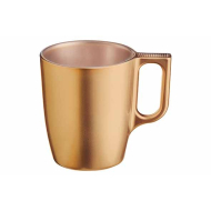 Luminarc Neo Flashy Tasse - 250ml - Verre - Or - Couleur Or
