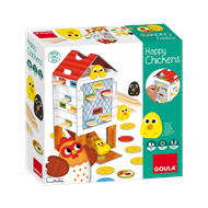 Jumbo Goula Happy Chickens - Educatief Spel - Vanaf 3 Jaar - Leeftijd vanaf 3 jaar