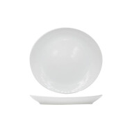 Cosy&Trendy Saturnia Assiette à Steak/Poisson Saturnia - Ø30,5cm - Porcelaine - Blanc - Matériel Porcelaine - Couleur Blanc