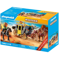 Playmobil Western Wilde Westen Postkoets - 71862 - Collectie Western - Leeftijd 4 t/m 10 jaar