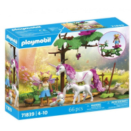 Playmobil Magische Eenhoornstal voor Moeder en Veulen - 71839 - Collectie Classic - Leeftijd 4 t/m 10 jaar