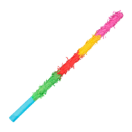 Piñatastok Fiesta - 58cm - PVC en Papier - Regenboog