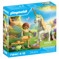 Playmobil Verzameleenhoorn Regenboogbloem met Fee - 71840 - Leeftijd 4 t/m 10 jaar - Collectie Classic