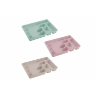 Milan Range-couverts – 39,5x29,5x5cm - Plastique - 3ass