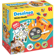 Jumbo Dessineo Sticker Studio - Kleur Je eigen Stickers - Vanaf 4 Jaar - Leeftijd vanaf 4 jaar