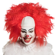 Perruque Horreur Clown - Adultes - Taille Unique - Rouge