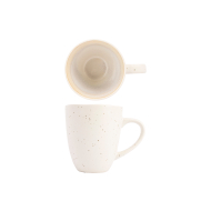 Cosy&Trendy Tasse à Café - 300ml - Grès - Blanc - Couleur Blanc - Matériel Poterie