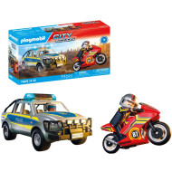 Playmobil City Action Achtervolging met Politie-ophaaldienst - 71875 - Collectie City Action - Leeftijd 4 t/m 10 jaar