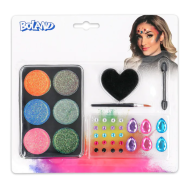Set de Maquillage Glamour - Multicolore