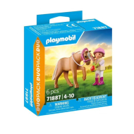 Playmobil Duo Pack Meisje met Pony - 71887 - Collectie Duo Pack - Leeftijd 4 t/m 10 jaar